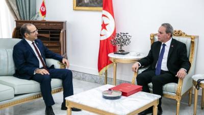 رئيس الحكومة يلتقي برئيس الهيئة العليا المستقلة للانتخابات