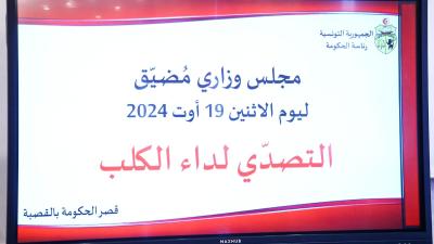  رئيس الحكومة يشرف على مجلس وزاري مضيق