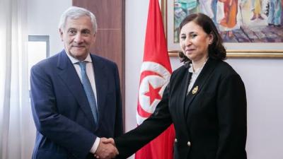 رئيسة الحكومة تستقبل نائب رئيس مجلس الوزراء ووزير الشؤون الخارجيّة والتعاون الدولي الإيطالي